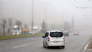 Malatya İl Merkezinde Yoğun Sis Etkili Oldu