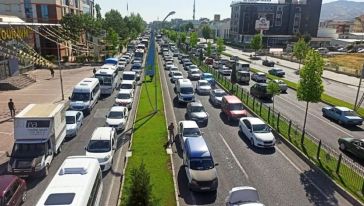 Malatya'da Trafiğe Kayıtlı Araç Sayısı 200 Bini Geçti