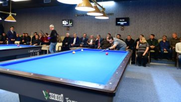 Yeşilyurt'ta Ödüllü 3 Bant Bilardo Turnuvası