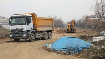 Selçuklu Mahallesinde İmar Yolu Açma Çalışması