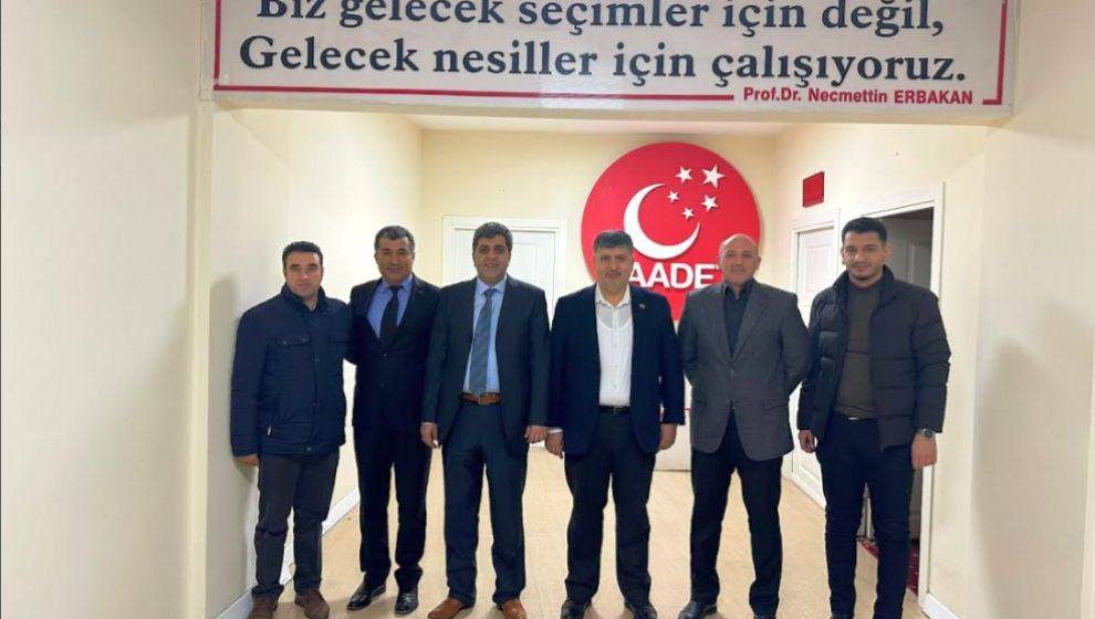 Hürriyetçi Eğitim Sen'den Saadet Partisi Ziyareti