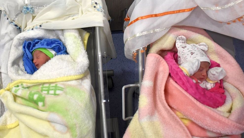 Malatya'da Yeni Yılın İlk Bebekleri İkizler