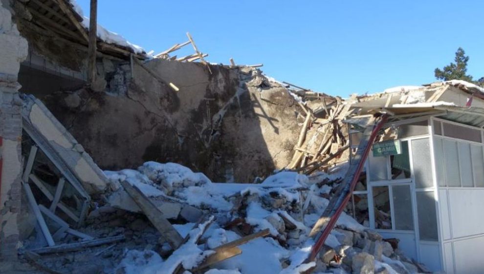 Mitadiye Camisi Son Depremde Yıkıldı
