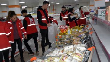 Kızılay Depremzedeler İçin Sosyal Market Açtı