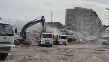 "Malatya'da Yıkık Bina Enkazının Yüzde 70'i Kaldırıldı"