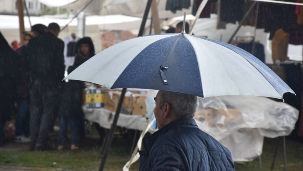 Malatya İl Merkezinde Sağanak Yağış Etkili Oldu