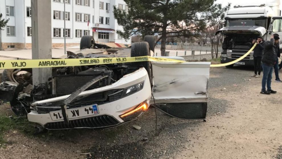 Trafik Kazasında 5 Kişi Yaralandı