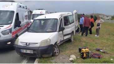 Malatya- Elazığ Karayolunda Kaza.. 3 Yaralı