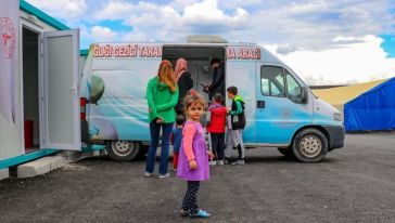 Malatya'da Vatandaşa Mobil Ekiplerle Diş Tedavisi