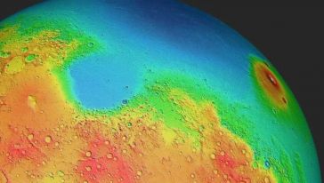 Mars'ın Yer Kabuğu Dünya'nın Kabuğundan Yüzde 70 Daha Kalın