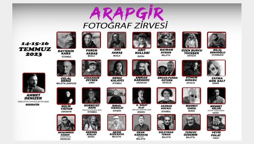 Arapgir Fotoğraf Zirvesi 14- 16 Temmuz Arasında