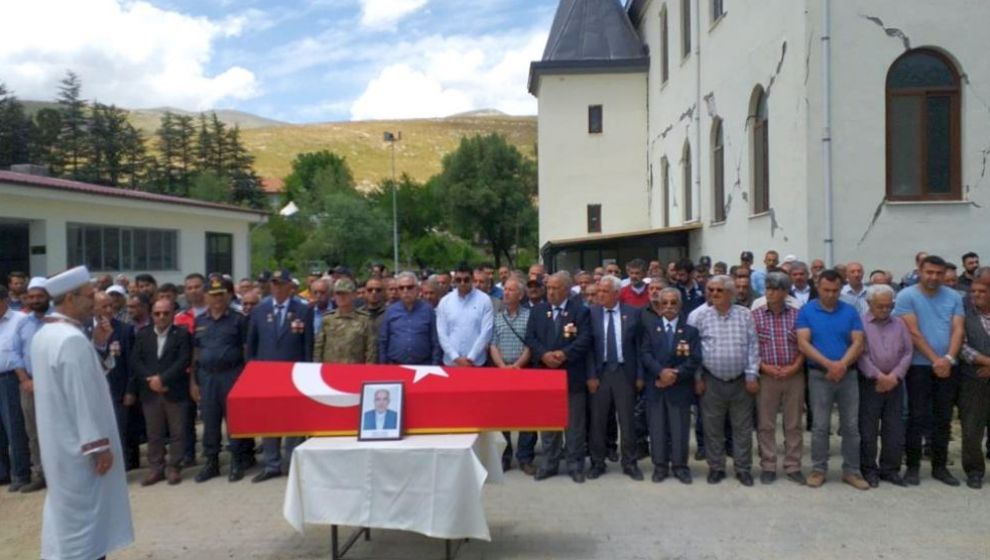 Vefat Eden Kıbrıs Gazisi İçin Tören Yapıldı