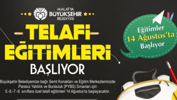 Büyükşehir Belediyesi'nden Öğrencilere Telafi Eğitimi