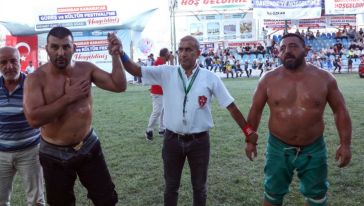 Darende Zengibar Karakucak Güreşlerinde Başpehlivan Yıldırım