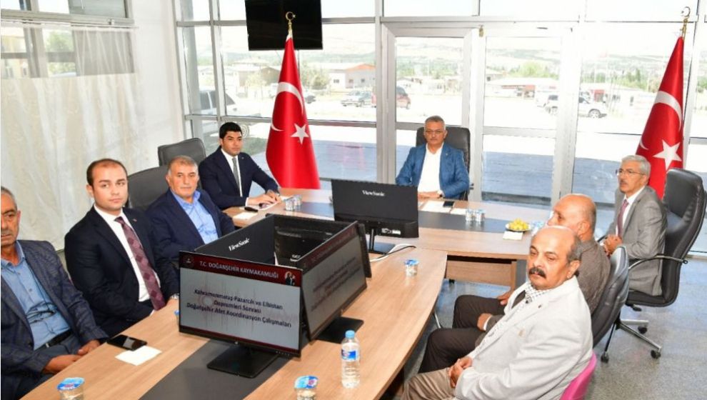 Vali Yazıcı İlk İlçe Ziyaretini Doğanşehir'e Yaptı