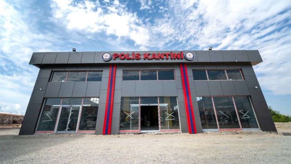 Yeni Polis Kantininin Yapımı Tamamlandı