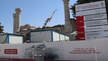 Depremin Yıktığı 'Teze Cami'yi Ayağa Kaldırma Çalışması Başladı
