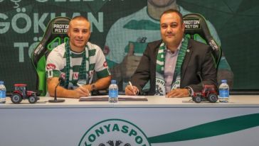 Gökhan Töre Konyaspor'la Sözleşme İmzaladı