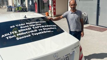 'Rant Uğruna Yaptıramadılar'.. Avukattan 'Adliyesizlik' Protestosu..