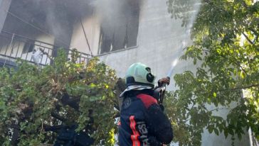 Yeşilyurt İlçesi'nde Çıkan Ev Yangını Maddi Hasara Neden Oldu