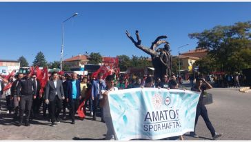 Arguvan'da Amatör Spor Haftası Kutlanıyor