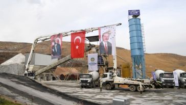 Büyükşehir'in İlk Beton Santrali Satışa Başladı