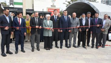 Malatya'da "Filistin İçin Hayır Çarşısı" Açıldı