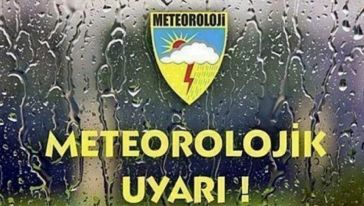 AFAD'dan Malatya Dahil 72 İl İçin Meteorolojik Uyarı Yapıldı