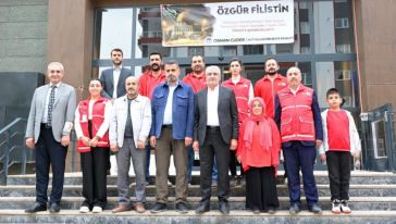 Güder, Kızılay Çalışanlarıyla Bir Araya Geldi