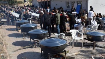 Seyituşağı'nda Abdal Musa Birlik Lokması Etkinliği Yapıldı