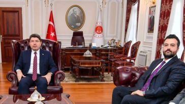 Avukat Eralp Yalvaç, Adalet Bakanı Tunç İle Görüştü