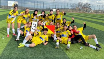 Kadınlar Futbol 3. Liginde Malatya Temsilcisi Deplasmanda Galip