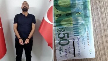 MİT'in Yakaladığı IŞİD'li Teröristin Üzerinde 'Not'lu  İsrail Parası Çıktı