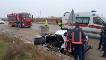 Takla Atan Otomobilin Sürücüsü Yaralandı