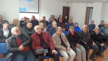 Çiftçilere Yönelik Bilgilendirme Toplantısı Yapıldı