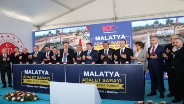 Yeni Adliye Sarayı'nın Temeli Atıldı