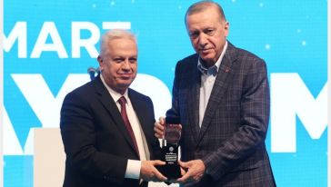 Prof.Dr. Sezai Yılmaz, Ödülünü Cumhurbaşkanı Erdoğan'dan Aldı