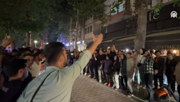 Malatya'da Galatasaray Taraftarları Şampiyonluğu Kutladı