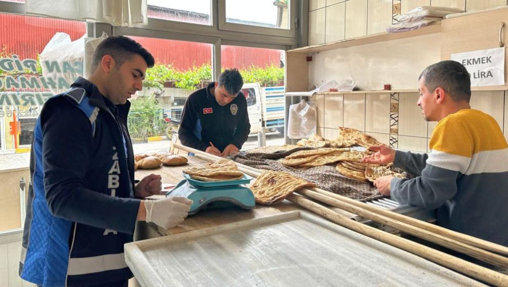 Arapgir'de Zabıta Fırınlarda Denetim Yaptı