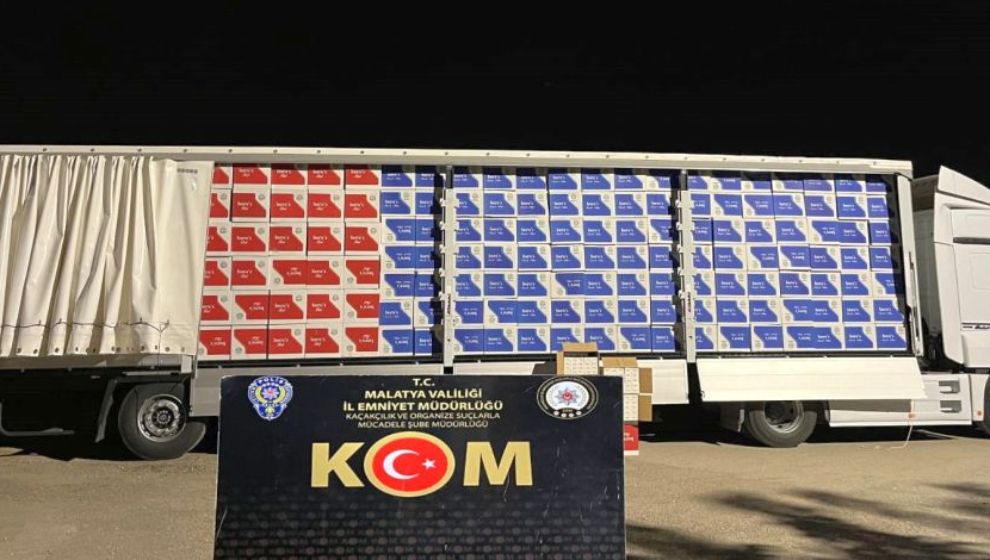 Polis Ekipleri, Malatya'da 5,4 Milyon Adet Makaron Ele Geçirdi