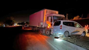 Doğanşehir'deki Kazada 2 Kişi Yaralandı
