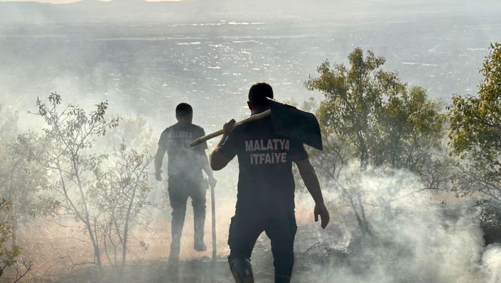 Beydağı'ndaki Ormanlık Alanda Yangın