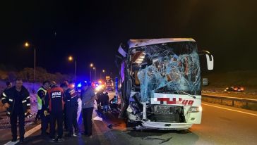 Malatya Otobüsü Bolu'da Kaza Yaptı, 15 Yaralı..