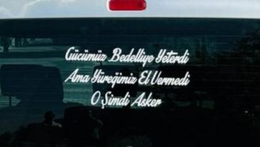 Aracına Bunları Yazdırıp, Askere Gitmişti.. O Şimdi Şehit