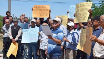 Kayısı Üreticilerinden TMO Önünde Protesto Eylemi