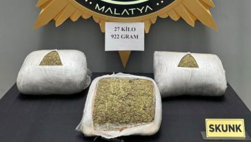 Valizde Yaklaşık 28 Kilogram Uyuşturucu Madde Ele Geçirildi