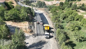 Büyükşehir'den Şahnahan Yolunda Yenileme Çalışması