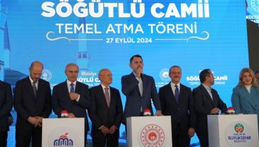 'Yeni' Söğütlü Cami'nin Temeli Atıldı