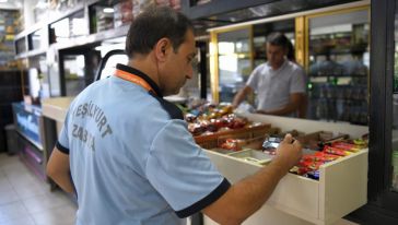 Yeşilyurt'taki Okul Kantinlerinde Zabıta Denetimi