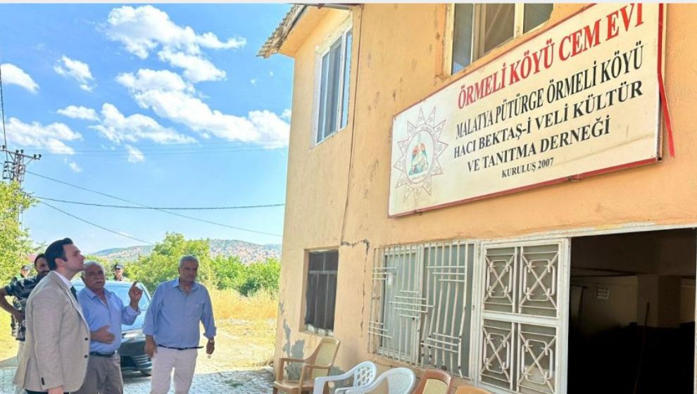 Kaymakam Nas, Örmeli Cemevi'ni Ziyaret Etti